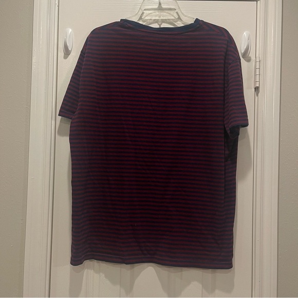 Polo Ralph Lauren Men’s Large T-Shirt Short Sleeve Stripped Logo Preppy Classic - Picture 3 of 8